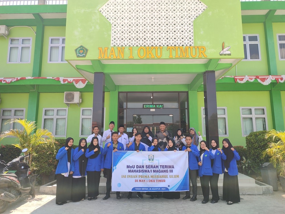 Penerimaan Mahasiswa Magang III IAI IPMU di MAN 1 OKUT