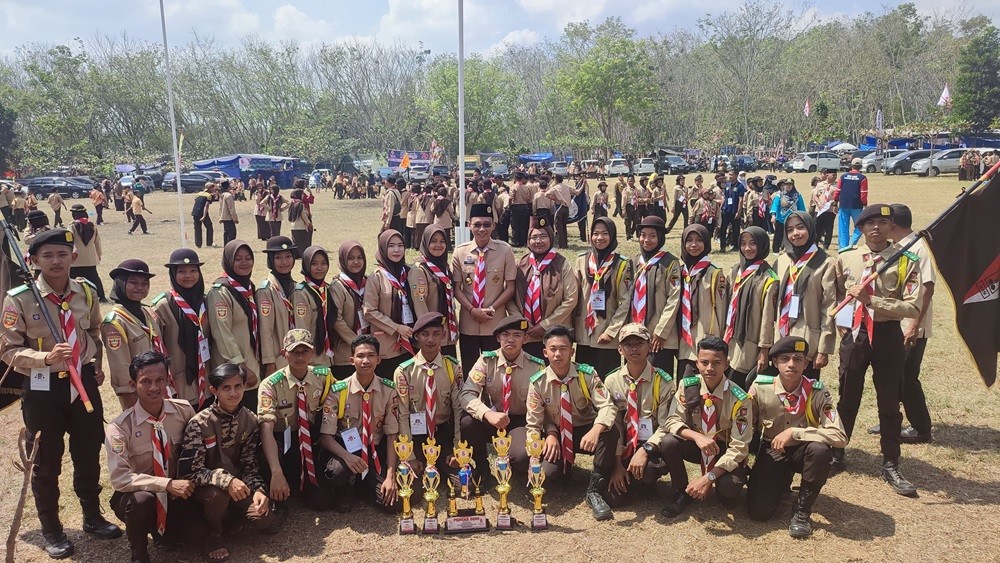 Panserman MAN 1 OKUT Boyong Lima Piala di Perkemahan Hari Pramuka Ke-63 Tahun 2024