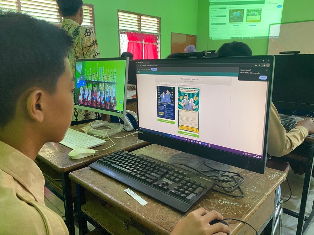 E-voting, Pemilihan Ketua OSIM MAN 1 OKU Timur Berbasis Teknologi